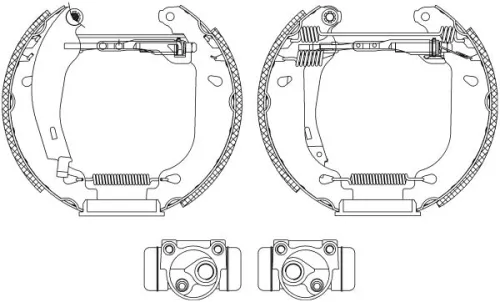 1x Brake Shoe Set