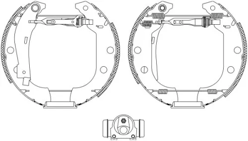 1x Brake Shoe Set