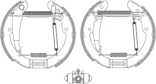 1x Brake Shoe Set