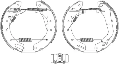 1x Brake Shoe Set