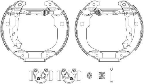 1x Brake Shoe Set