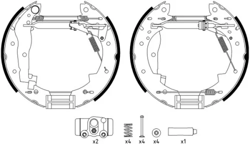 1x Brake Shoe Set