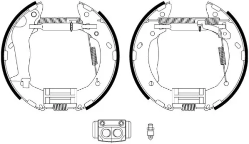 1x Brake Shoe Set