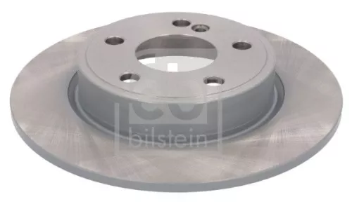 2x Febi Rear Solid Brake Disc For Mercedes-benz A-class B-class Cla