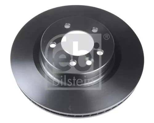2x Febi Front Internally Vented Brake Disc For Land Rover Discovery Range 