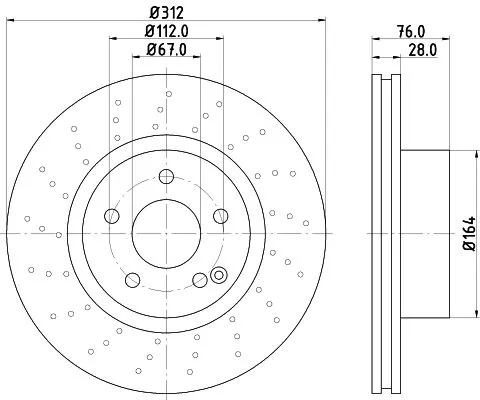 MINTEX MINTEX (MDC1426) 1x MINTEX MDC1426 Brake Disc 