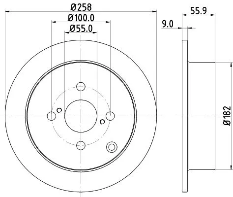 MINTEX MINTEX MDC1678C 1x MINTEX MDC1678C Brake Disc 