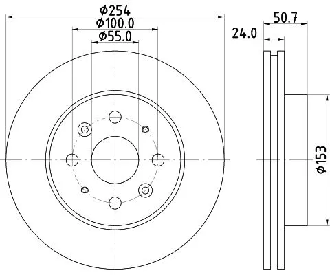MINTEX MINTEX MDC1749 1x MINTEX MDC1749 Brake Disc 