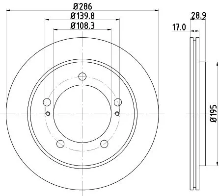 MINTEX MINTEX MDC1847 1x MINTEX MDC1847 Brake Disc 