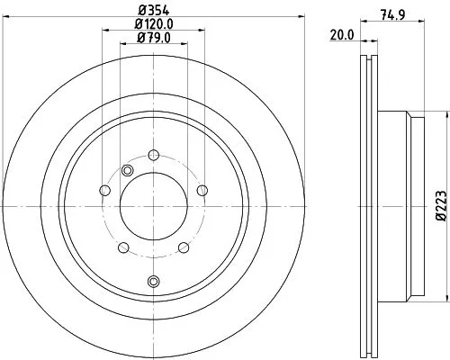 MINTEX MINTEX (MDC1901) 1x  MINTEX Brake Disc 