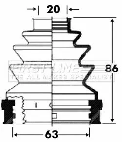 Bellow Kit, drive shaft