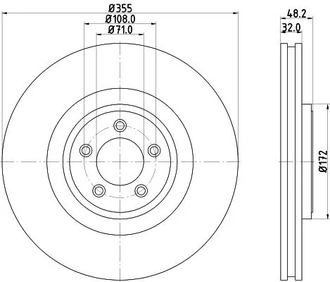 MINTEX MINTEX MDC2111C 1x MINTEX MDC2111C Brake Disc 