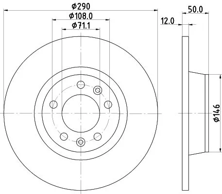 MINTEX MINTEX MDC2193 1x MINTEX MDC2193 Brake Disc 