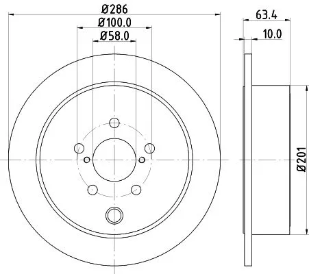 MINTEX MINTEX MDC2209 1x MINTEX MDC2209 Brake Disc 
