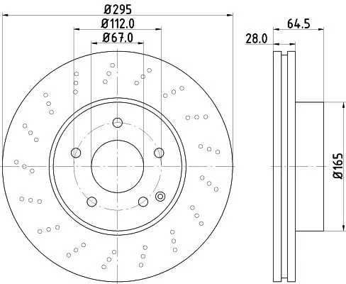 MINTEX MINTEX MDC2214 1x MINTEX MDC2214 Brake Disc 
