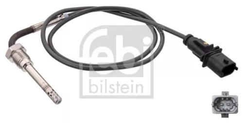 Sensor, exhaust gas temperature