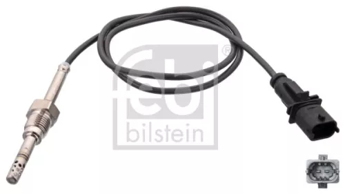 Sensor, exhaust gas temperature