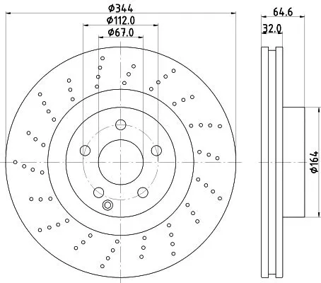 MINTEX MINTEX MDC2251 1x MINTEX MDC2251 Brake Disc 