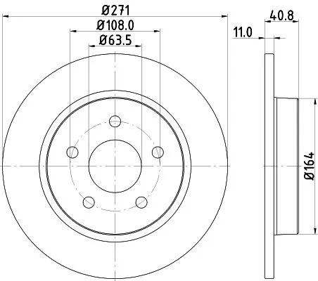 MINTEX MINTEX MDC2358 1x MINTEX MDC2358 Brake Disc 