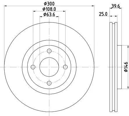 MINTEX MINTEX MDC2932C 1x MINTEX MDC2932C Brake Disc 