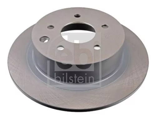 2x Febi Rear Solid Brake Disc For Nissan Altima Juke Nv200 Nv200 / Evalia 