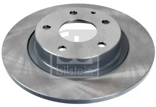 2x Febi Rear Solid Brake Disc For Mazda 6
