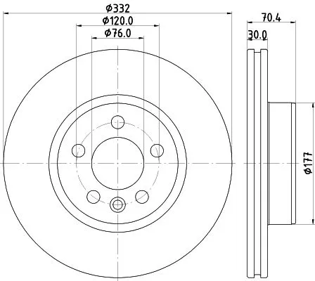 MINTEX MINTEX MDC3172C 1x MINTEX MDC3172C Brake Disc 