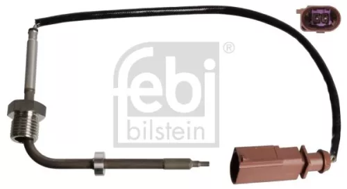 Sensor, exhaust gas temperature