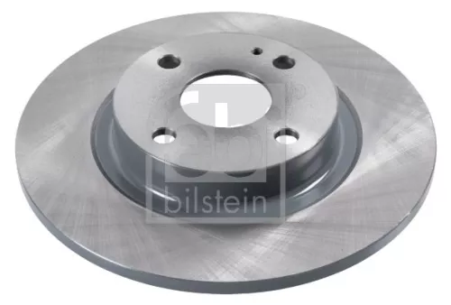 2x Febi Rear Solid Brake Disc For Mazda 2 Mx-5 Mx-5 Rf