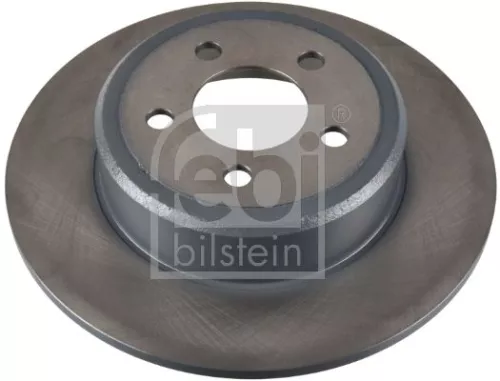 2x Febi Rear Solid Brake Disc For Chrysler Dodge 300c Challenger