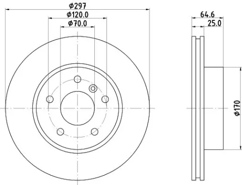 MINTEX MINTEX (MDC984) 1x MINTEX MDC984 Brake Disc 