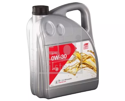 Febi 5L Engine Oil For Alfa Romeo Fiat Ford Ford Usa Genesis Honda Hyundai