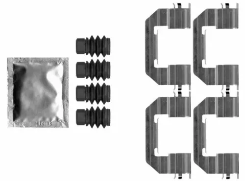 MINTEX MINTEX (MBA0011) 1x Accessory Kit, disc brake pad 