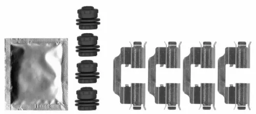 MINTEX MINTEX (MBA0012) 1x Accessory Kit, disc brake pad 