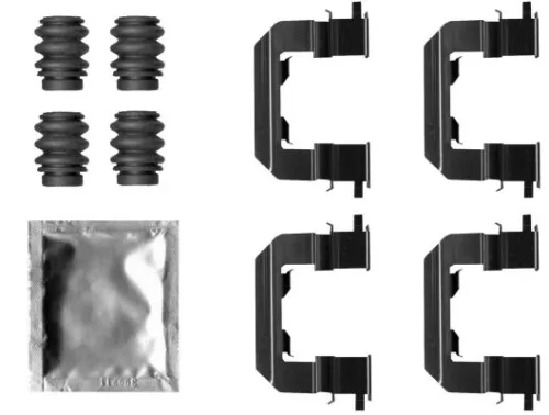 MINTEX MINTEX (MBA0019) 1x Accessory Kit, disc brake pad 