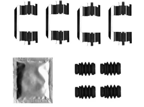 MINTEX MINTEX (MBA0035) 1x Accessory Kit, disc brake pad 