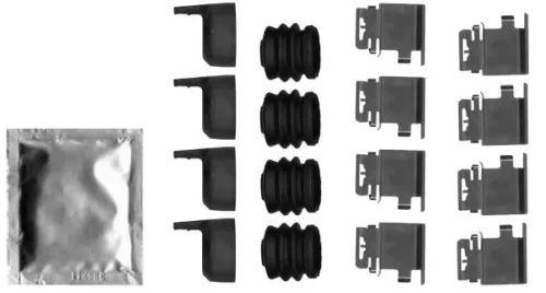 MINTEX MINTEX (MBA0036) 1x Accessory Kit, disc brake pad 