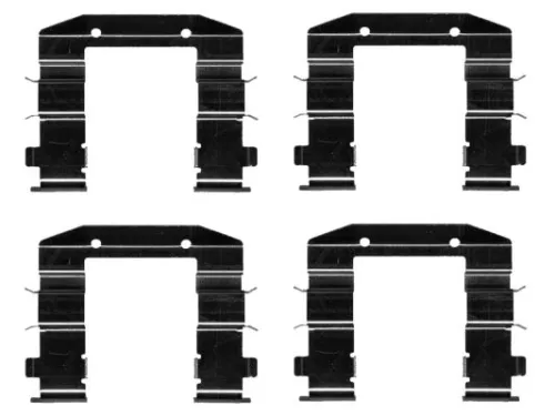 1x Accessory Kit, disc brake pad