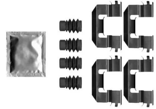MINTEX MINTEX (MBA0038) 1x Accessory Kit, disc brake pad 