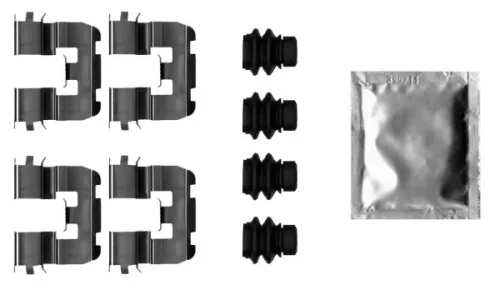MINTEX MINTEX (MBA0039) 1x Accessory Kit, disc brake pad 