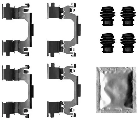 MINTEX MINTEX (MBA0061) 1x Accessory Kit, disc brake pad 