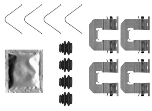 MINTEX MINTEX (MBA0068) 1x Accessory Kit, disc brake pad 