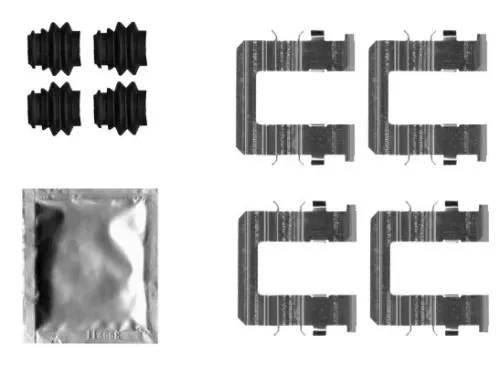 MINTEX MINTEX (MBA0074) 1x Accessory Kit, disc brake pad 