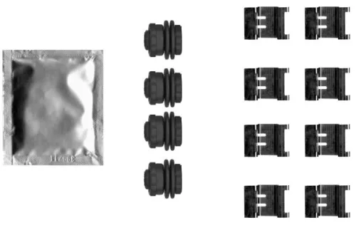 MINTEX MINTEX (MBA0083) 1x Accessory Kit, disc brake pad 