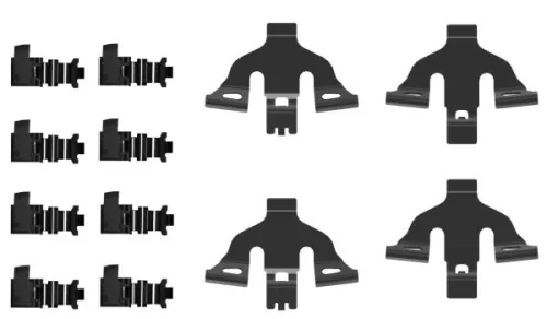 MINTEX MINTEX (MBA0092) 1x Accessory Kit, disc brake pad 
