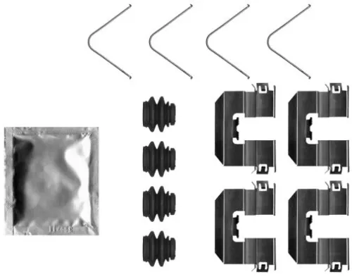 MINTEX MINTEX (MBA0095) 1x Accessory Kit, disc brake pad 