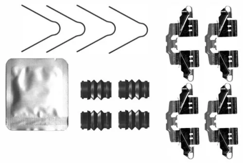 MINTEX MINTEX (MBA0098) 1x Accessory Kit, disc brake pad 
