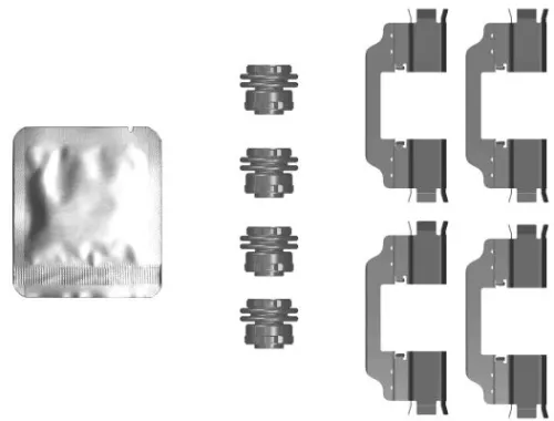 MINTEX MINTEX (MBA0101) 1x Accessory Kit, disc brake pad 