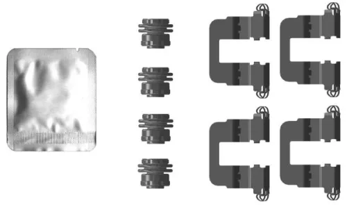 MINTEX MINTEX (MBA0106) 1x Accessory Kit, disc brake pad 