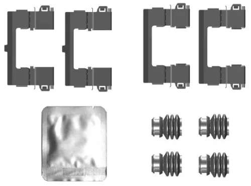 MINTEX MINTEX (MBA0112) 1x Accessory Kit, disc brake pad 